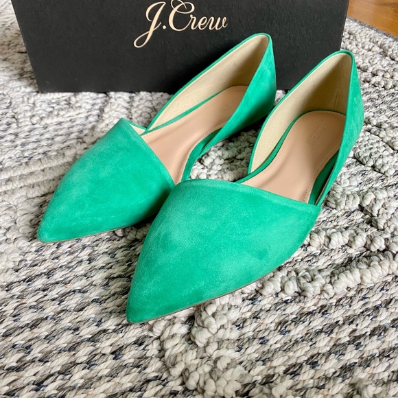 J Crew Sloan Suede D’Orsay Flats
Size 7